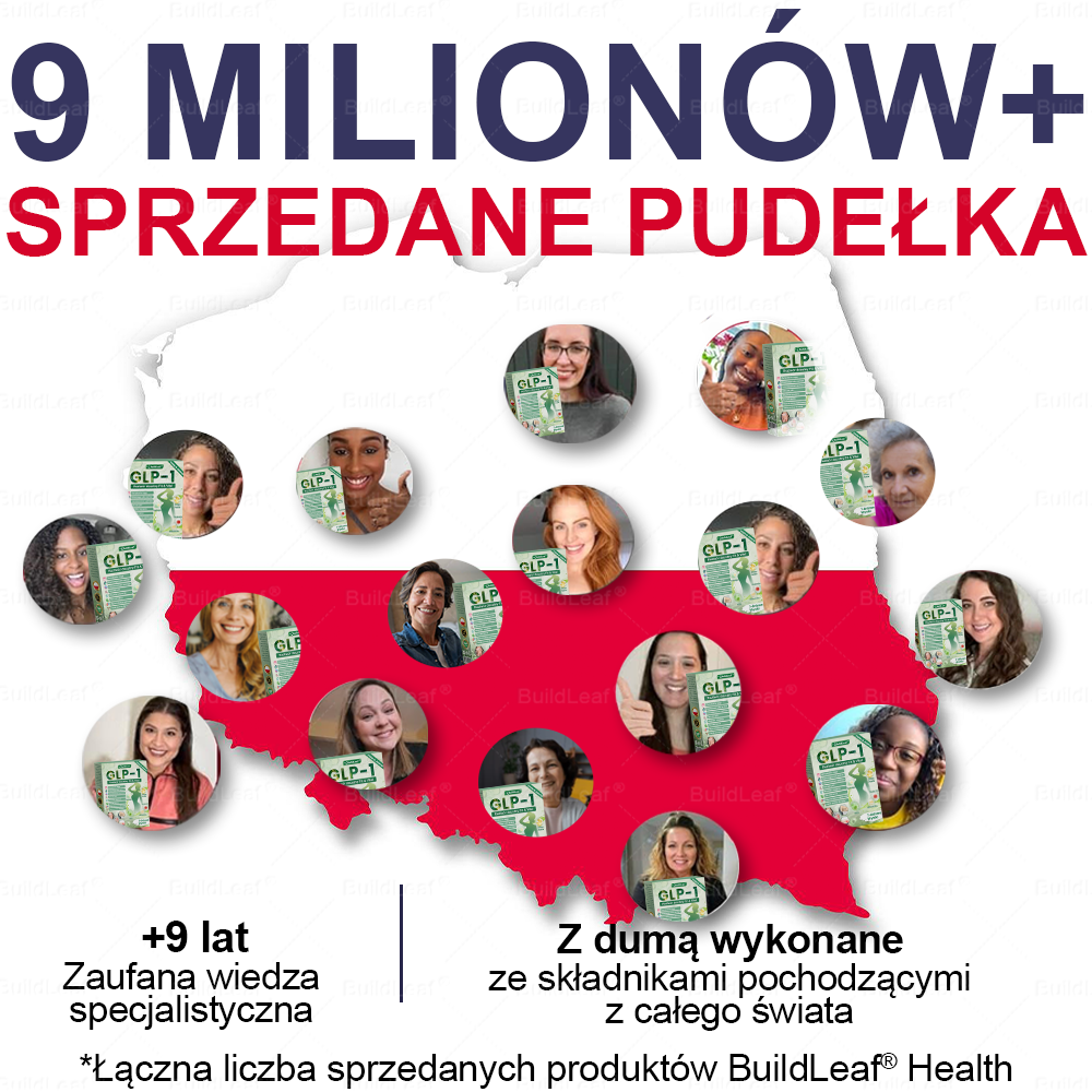 🍃Oficjalny sklep Polska | 🍃BuildLeaf® GLP-1 8-w-1 Fit & Vital Rozwiązanie (Jednorazowe dziennie, widoczne zmiany w ciągu 7 dni) ✅ Otyłość, zdrowie sercowo-naczyniowe, cukrzyca, bezdech senny, zdrowie jelit, problemy ze stawami i inne.