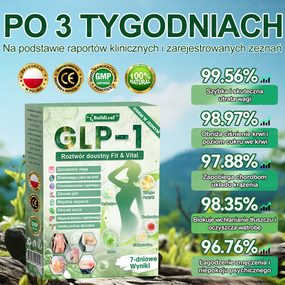 🍃Oficjalny sklep Polska | 🍃BuildLeaf® GLP-1 8-w-1 Fit & Vital Rozwiązanie (Jednorazowe dziennie, widoczne zmiany w ciągu 7 dni) ✅ Otyłość, zdrowie sercowo-naczyniowe, cukrzyca, bezdech senny, zdrowie jelit, problemy ze stawami i inne.